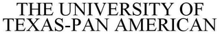 THE UNIVERSITY OF TEXAS-PAN AMERICAN