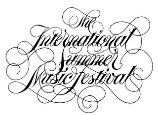 THE INTERNATIONAL SUMMER MUSIC FESTIVAL