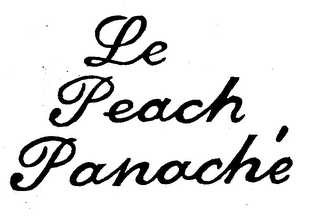 LE PEACH PANACHE