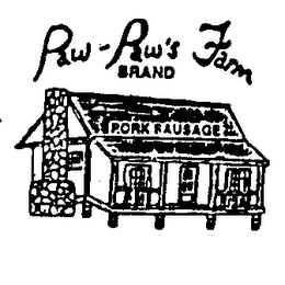 PAW-PAW'S FARM BRAND PORK SAUSAGE