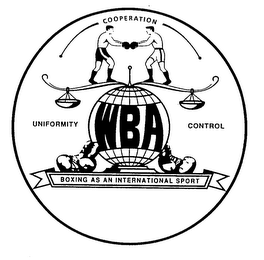 WBA COOPERATION UNIFORMITY CONTROL BOXING AS AN INTERNATIONAL SPORT