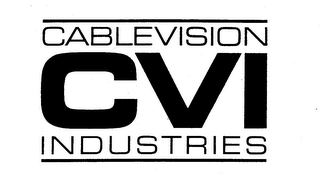 CVI CABLEVISION INDUSTRIES