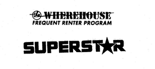 THE WHEREHOUSE FREQUENT RENTER PROGRAM SUPERSTAR
