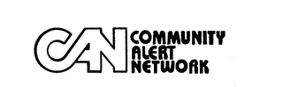 CAN COMMUNITY ALERT NETWORK