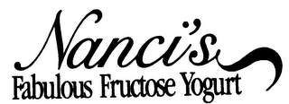 NANCI'S FABULOUS FRUCTOSE YOGURT