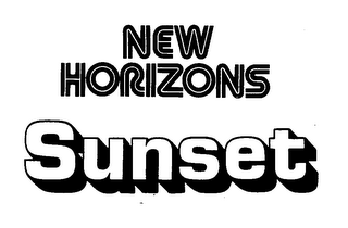 NEW HORIZONS SUNSET