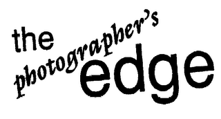 THE PHOTOGRAPHER'S EDGE