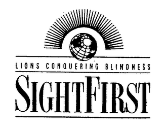 LIONS CONQUERING BLINDNESS SIGHT FIRST