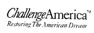 CHALLENGE AMERICA