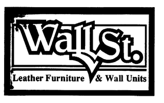 WALL ST. LEATHER FURNITURE & WALL UNITS