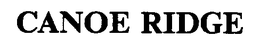 CANOE RIDGE
