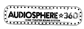 AUDIOSPHERE 360 HOME THEATER SOUND SYSTEM