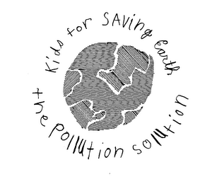 KIDS FOR SAVING EARTH THE POLLUTION SOLUTION