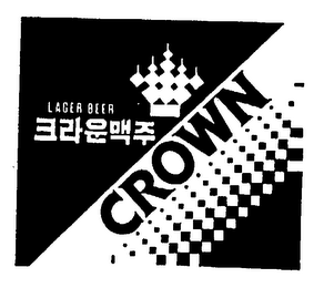 CROWN LAGER BEER