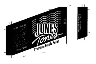 JONES TONES PREMIUM FABRIC PAINT