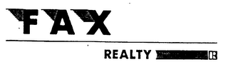 FAX REALTY