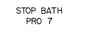 STOP BATH PRO 7