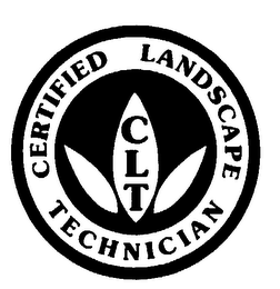 CERTIFIED LANDSCAPE TECHNICIAN CLT