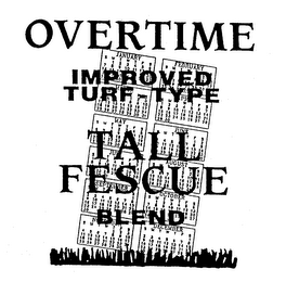 OVERTIME IMPROVED TURF-TYPE TALL FESCUEBLEND