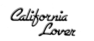 CALIFORNIA LOVER