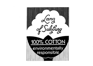 LANZ OF SALZBURG 100% COTTON ENVIRONMENTALLY RESPONSIBLE