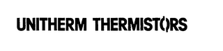 UNITHERM THERMISTORS