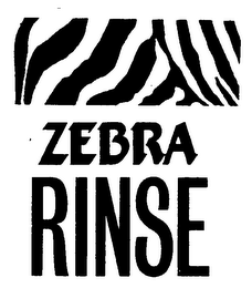 ZEBRA RINSE