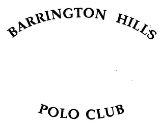 BARRINGTON HILLS POLO CLUB