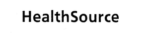 HEALTHSOURCE