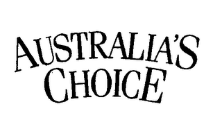 AUSTRALIA'S CHOICE