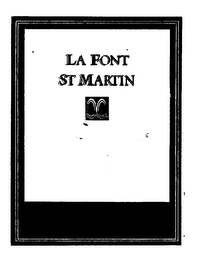 LA FONT ST MARTIN