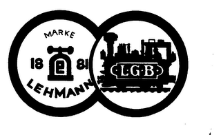 MARKE LEHMANN 1881 -L-G-B-