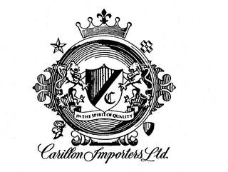 CARILLON IMPORTERS LTD. IN THE SPIRIT OF QUALITY