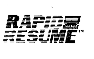 RAPID RESUMES