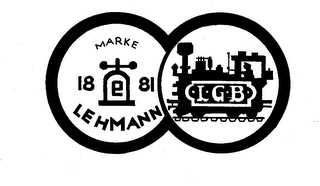 MARKE 1881 LEHMANN -L-G-B-