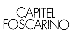 CAPITEL FOSCARINO