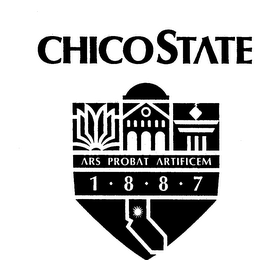 CHICO STATE ARS PROBAT ARTIFICHEM 1887