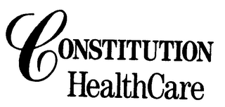 CONSTITUTION HEALTHCARE