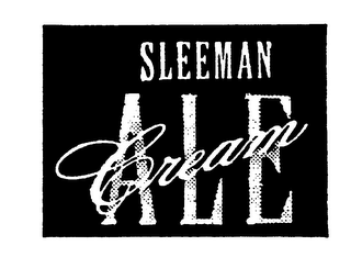 SLEEMAN CREAM ALE