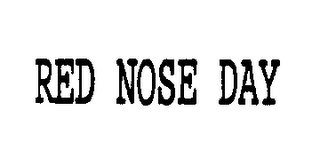 RED NOSE DAY