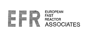 EFR EUROPEAN FAST REACTOR ASSOCIATES