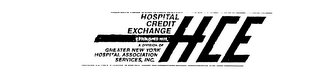 HCE HOSPITAL CREDIT EXCHANGE ESTABLISHED 1939 A DIVISION OF GREATER NEW YORK HOSPITAL ASSOCIATION SERVICES, INC.