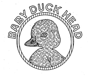 BABY DUCK HEAD