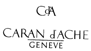 CD'A CARAN D'ACHE GENEVE