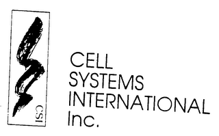 CSI CELL SYSTEMS INTERNATIONAL INC.