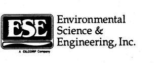 ESE ENVIRONMENTAL SCIENCE & ENGINEERING, INC. A CILCORP COMPANY