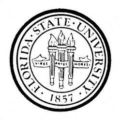 FLORIDA STATE UNIVERSITY 1857 VIRES ARTES MORES