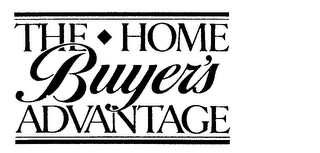 THE HOME BUYER'S ADVANTAGE