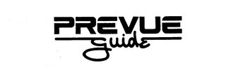 PREVUE GUIDE