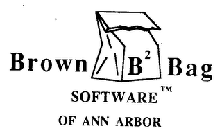 BROWN B2 BAG SOFTWARE OF ANN ARBOR